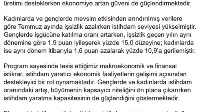 Issizlik Orani Yuzde 8e Geriledi