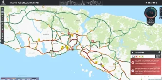 Istanbulda Aksam Trafik Yogunlugu Yuzde 74e Ulasti