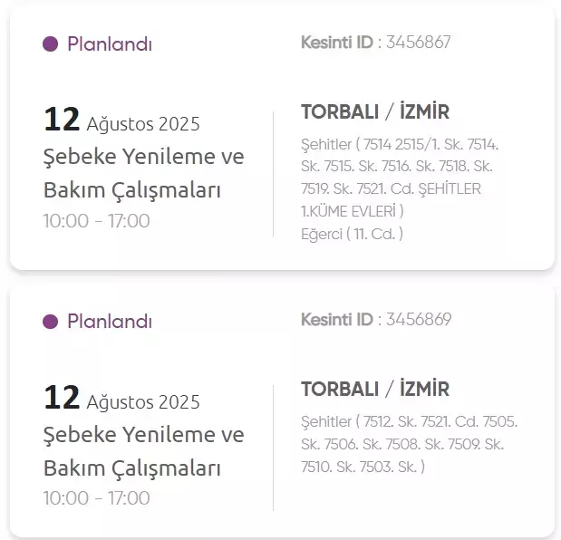 İzmir GEDİZ elektrik kesintisi! 12 Ağustos İzmir'de elektrik kesintisi ne zaman bitecek, elektrikler ne zaman gelecek?