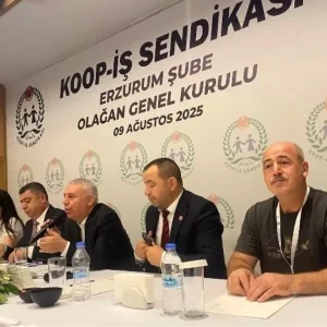 KOOP IS Sendikasi Erzurum Subesi Genel Kurulu Yapildi