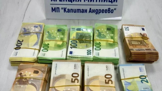 Kapikulede Beyan Edilmemis 102 Bin Euro Ele Gecirildi