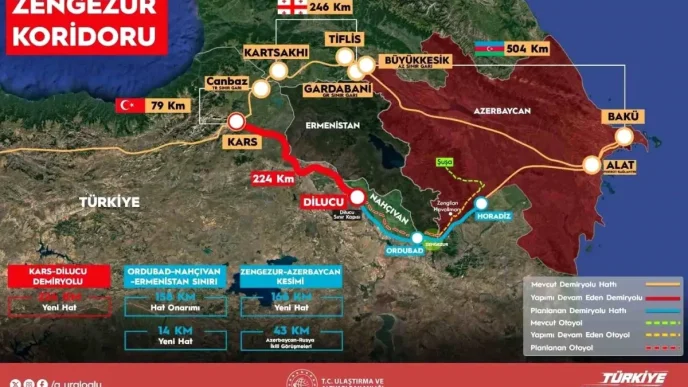 Kars Igdir Demiryolu Hattinin Temeli 22 Agustosta Atiliyor
