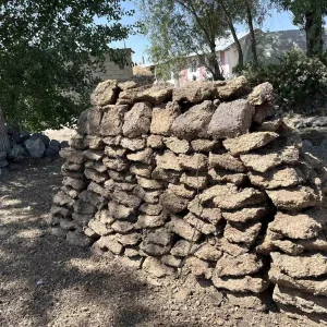 Karsta Kis Hazirligi Koyluler Tezek Mesaisine Basladi