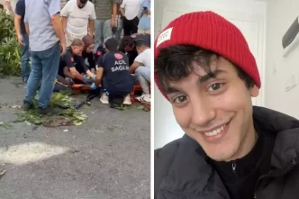 Kartalda dizi oyuncusu Ibrahim Yildiz devrilen agacin altinda kaldi Durumu