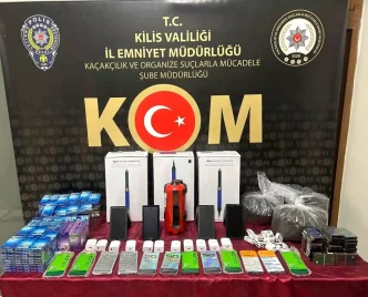 Kiliste Kacak Urun Operasyonu 3 Supheli Yakalandi