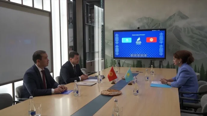 Kirgizistan ve Kazakistan Arasinda Kulturel Isbirligi Gucleniyor
