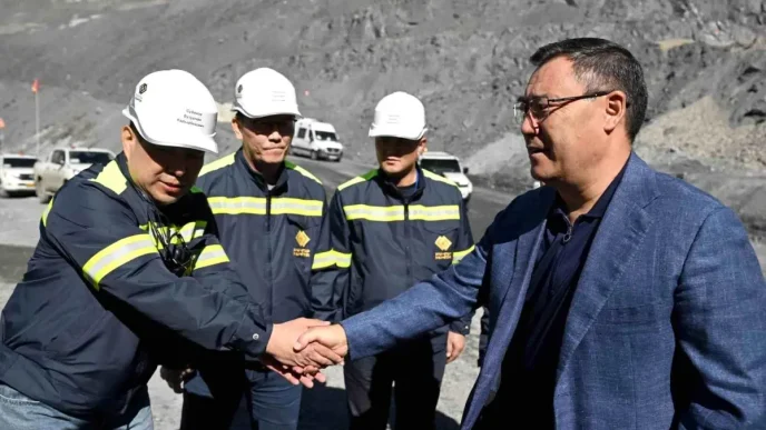 Kirgizistanda Kumtor Altin Madeninde Yer Alti Uretimi Resmen Basladi