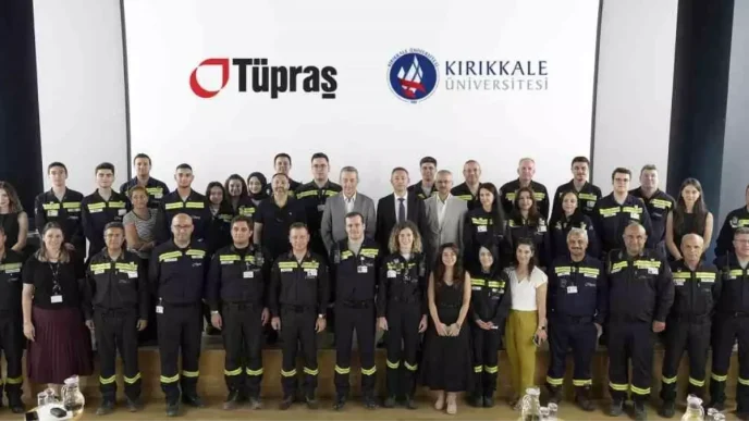 Kirikkale Universitesi ve Tuprastan Staj Programi Sertifika Toreni