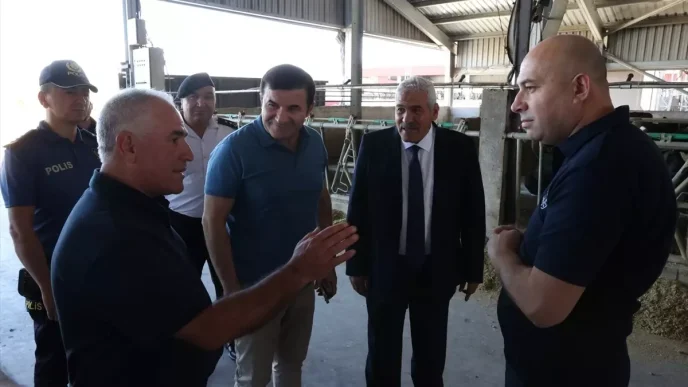 Kirklareli Vali Yardimcisi Hayvancilikta Destekleri Inceledi