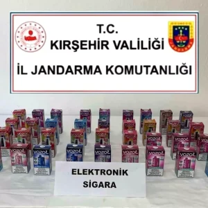 Kirsehirde Kacak Elektronik Sigara Operasyonu 36 Adet Ele Gecirildi