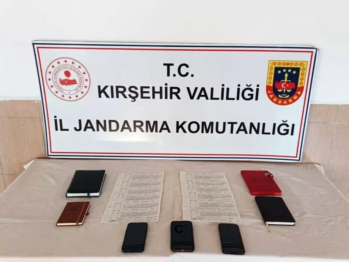 Kirsehirde Tefecilik Operasyonu 3 Kisi Yakalandi