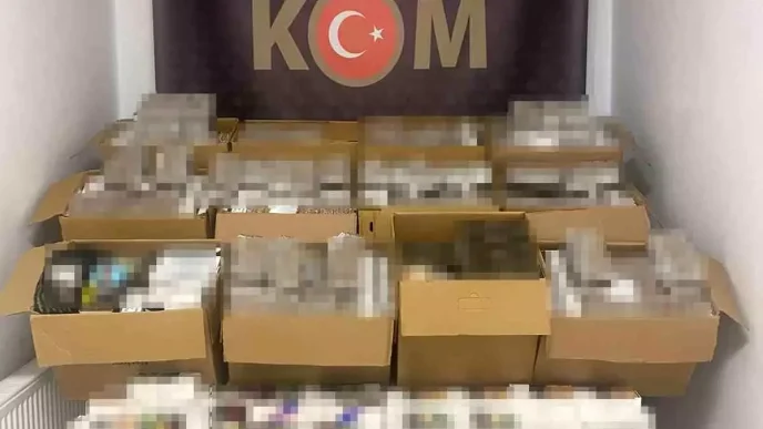 Kocaelinde Kacak Tutun Operasyonu 4 Supheli Yakalandi