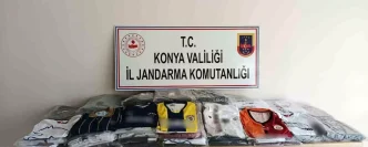 Konyada Kopya Tisort ve Forma Operasyonu 955 Adet Ele Gecirildi