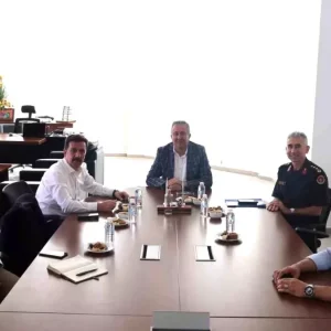 Kutahya Il Jandarma ve Emniyet Muduru OSB Yonetimini Ziyaret Etti