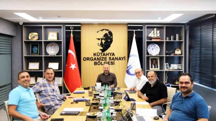 Kutahya OSB Yonetim Kurulu Toplantisi ve Mesleki Egitim Protokolu