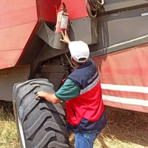 Kutahyada Hububat Hasadi Kontrolleri Devam Ediyor