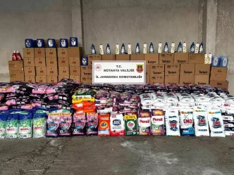 Kutahyada Sahte Markali Deterjan Operasyonu 1 Milyon 470 Bin TL