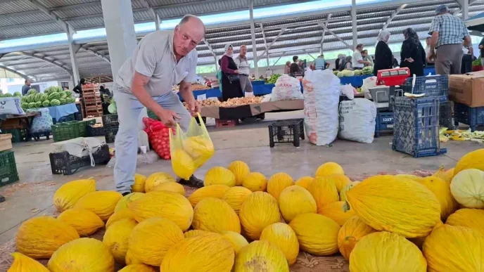 Kutahyada Yerli Kavun Hizla Tukeniyor