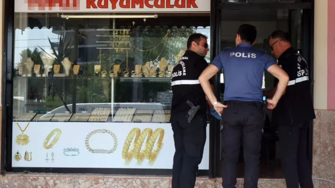 Kuyumcuyu Bicakla Tehdit Edip Soydu Yakalandi