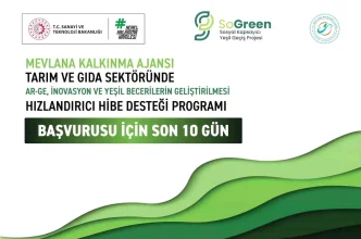 MEVKAdan Tarim ve Gida Sektorune 30 Milyon TL Hibe Destegi
