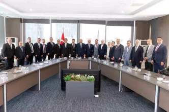 MUSIAD Gaziantep Yonetimi Genel Merkezi Ziyaret Etti