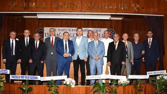 Maden Is Sendikasi Bati Anadolu Subesi Genel Kurulu Yapildi