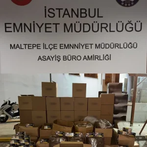 Maltepede Kacak Sigara Imalathanesine Operasyon