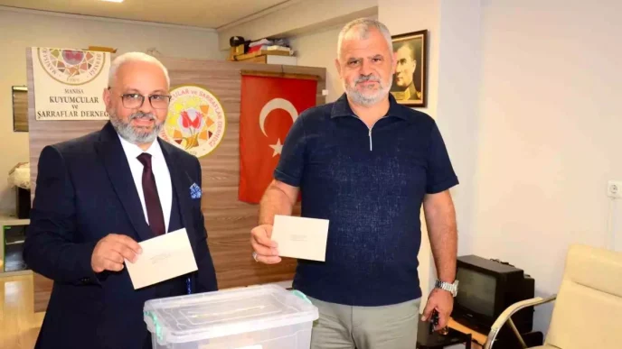 Manisa Kuyumcular ve Sarraflar Derneginde Yeni Baskan Secildi