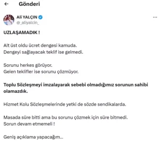 Memur Sen 8 Donem Toplu Sozlesme Gorusmelerinin Uzlasmazlikla Sonuclandigini Duyurdu
