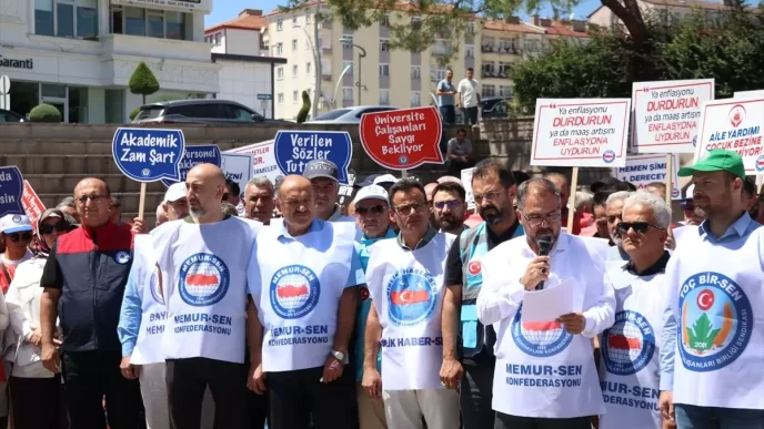 Memur Sen Yozgat Subesinden Kamu Toplu Sozlesmesi Aciklamasi