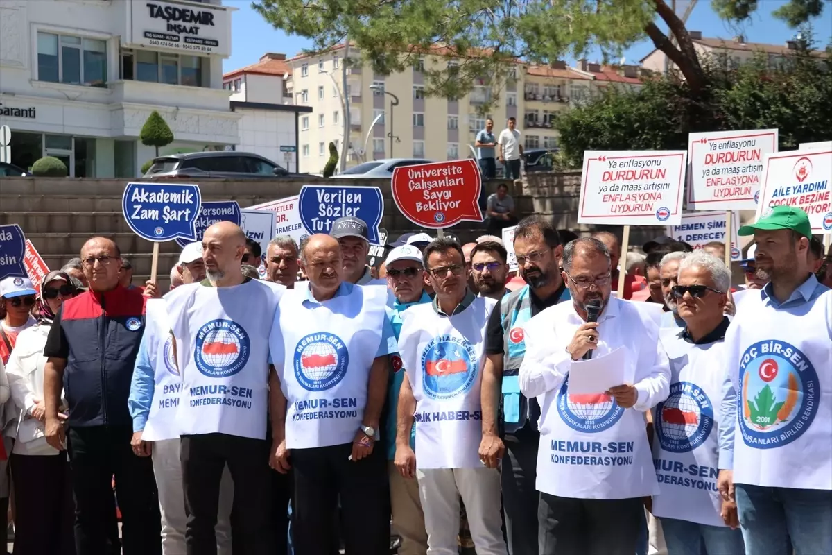Memur Sen Yozgat Subesinden Kamu Toplu Sozlesmesi Aciklamasi