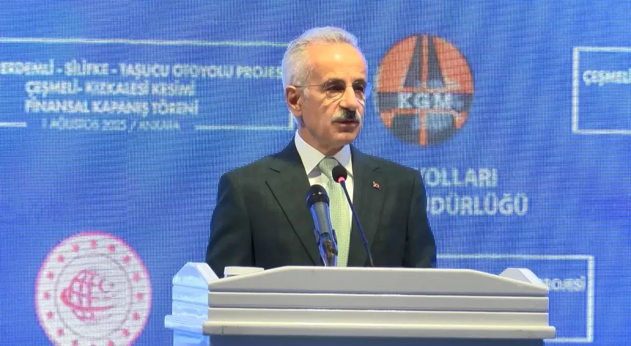 Mersin Cesmeli Kizkalesi Otoyolu Projesi Tamamlaniyor