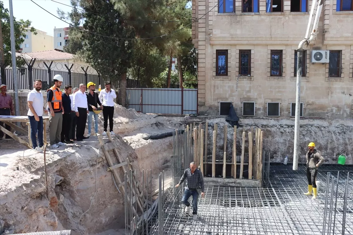 Midyat Belediyesinden Yeni Ek Hizmet Binasi