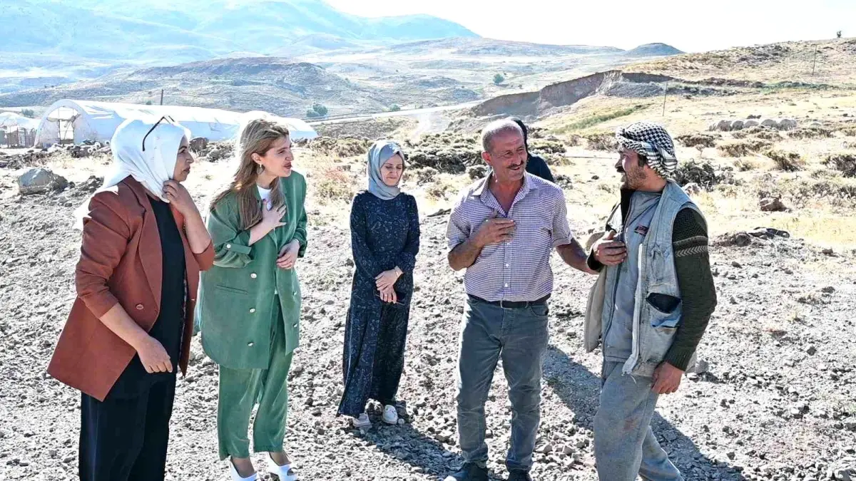Milletvekili Olmeztoprak Saricicek Yaylasinda Hayvanciligin Onemine Dikkat Cekti