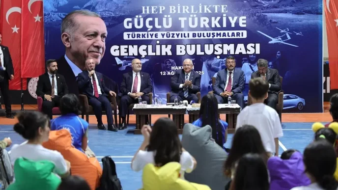Milli Savunma Bakani Guler Hakkaride Genclik Bulusmasinda konustu Aciklamasi