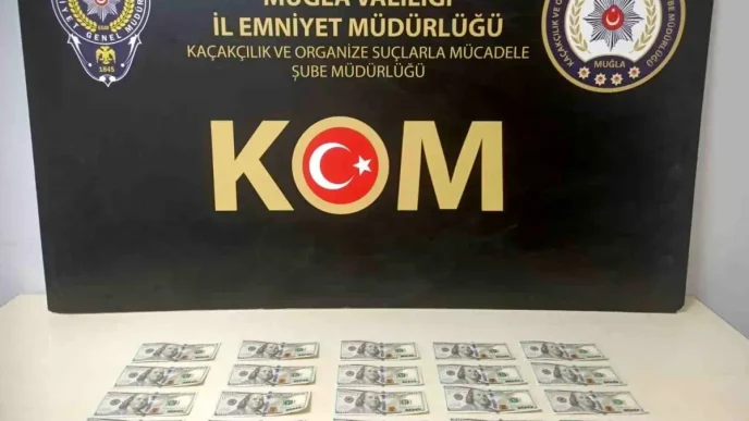 Muglada Piyasaya Sahte Dolar Suren Sahis Yakalandi