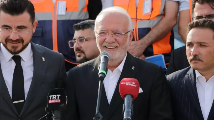 Mustafa Elitas Hizli Tren Santiyesindeki Incelemelerini Tamamladi