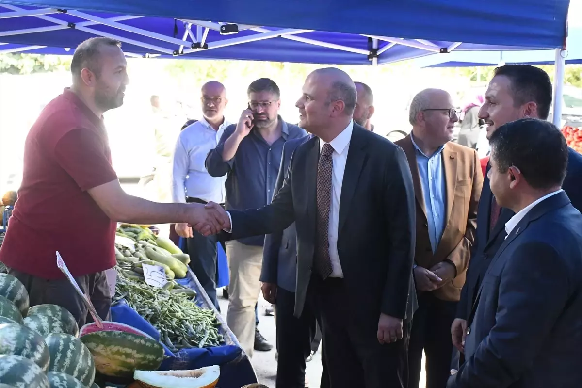 Omer Ileri Duzcede Ziyaretlerde Bulundu