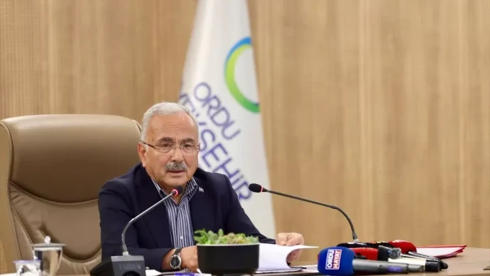 Ordu Buyuksehir Belediyesi Meclis Toplantisi Yapildi