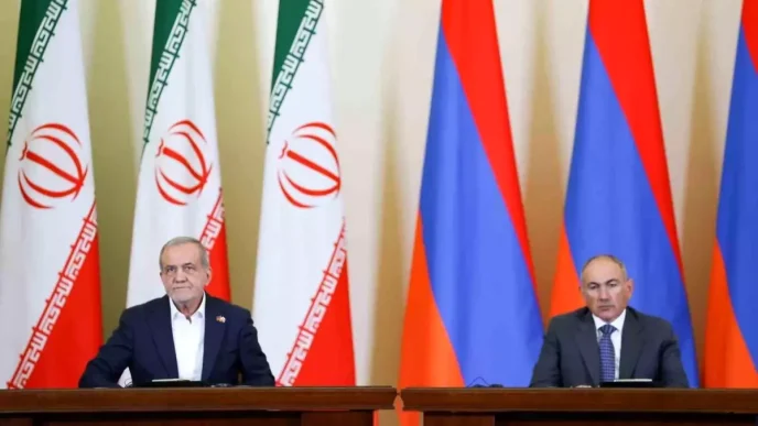 Pasinyan ve Pezeskiyan Ermenistan Iran Iliskilerini Guclendirdi