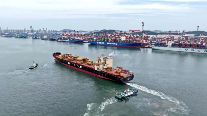 Qingdao Limani Sanghay Isbirligi Orgutu Ulkeleri Arasinda Ticaret Isbirligini Artiriyor