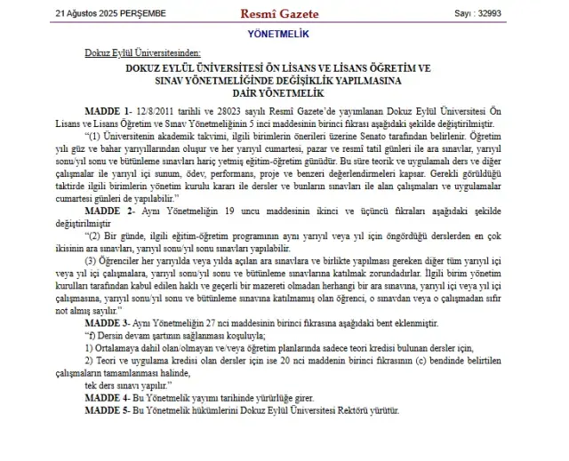 RESMİ GAZETE KARARLARI || 21 Ağustos Resmi Gazete kararları neler? Resmi Gazete kararları PDF!