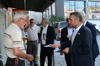 Saadet Partisi Kayseri Il Baskani Develide Esnaf ve Vatandaslarla Bulustu