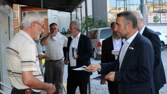 Saadet Partisi Kayseri Il Baskani Develide Esnaf ve Vatandaslarla Bulustu