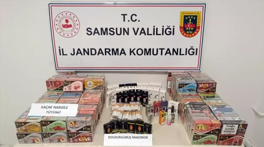 Samsunda Kacak Tutun Operasyonu Bir Gozalti