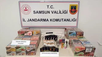 Samsunda Kacak Tutun Operasyonu Bir Gozalti