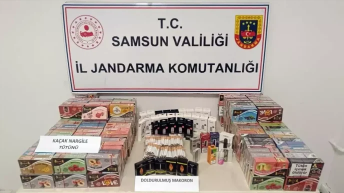 Samsunda Kacak Tutun Operasyonu Bir Gozalti
