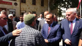 Sanayi ve Teknoloji Bakani Kacir Bayburtta Ziyarette Bulundu