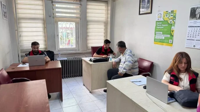 Sanliurfada Tarim Sayimi Seferberligi Devam Ediyor