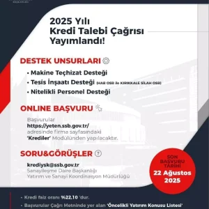 Savunma Sanayii icin Kredi Basvurulari Basladi